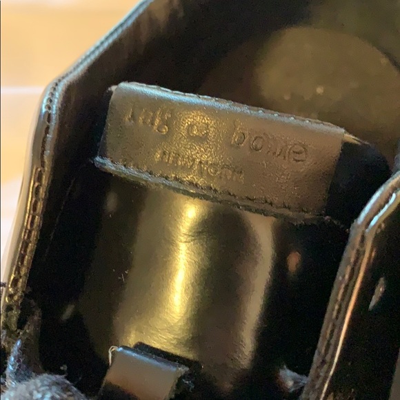 New Rag & Bone Black Leather Sneakers shoes - Picture 3 of 9